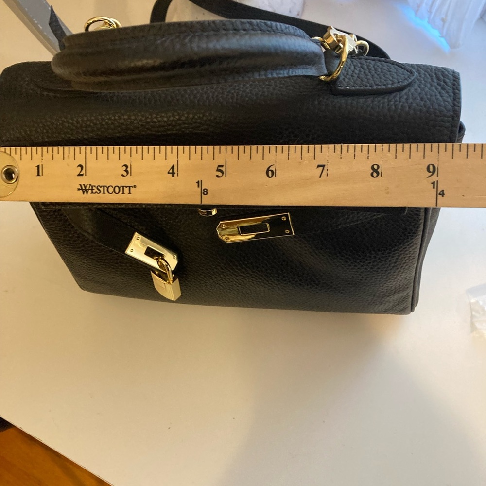 CLASSIC SATCHEL BAG - BLACK - Picture 6 of 10